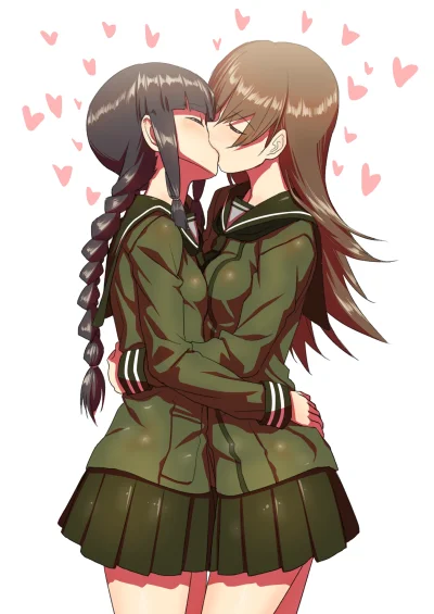 k.....e - #randomanimeshit #kantaicollection #kitakami #ooi #yuri
Source