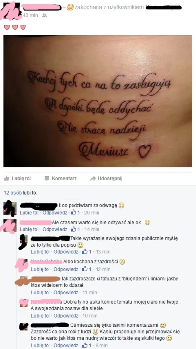 wellfcuk - ale rykłam xDDD
#rakcontent #tatuaze #tattoo #logikarozowychpaskow