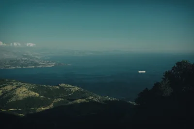bauagan - Widok z góry Pantokrator na greckiej wyspie Korfu. 
X100F, LR plus NIK. 
#m...