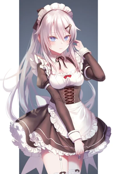 Azur88 - #randomanimeshit #anime #girlsfrontline #9a91 #maid #zakolanowkianime