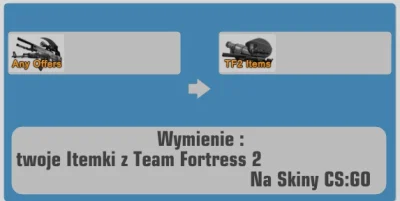 igorsped - ➨WYMIENIĘ TWOJE ITEMKI Z TF2 NA SKINY CS:GO !
➨BRONIE
➨CZAPKI
➨METALE
...