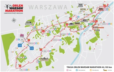 Piter232 - W związku z tym, że w niedzielę wystartuje Orlen Warsaw Marathon, zablokow...