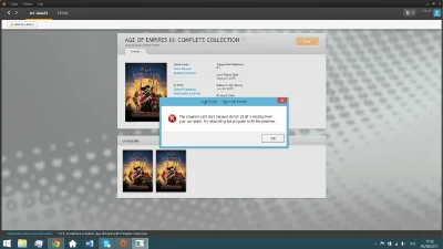 LadyWasp - Zakupiłam Age of Empires przez Origin. Ściągnęłam, zainstalowałam i wyskak...