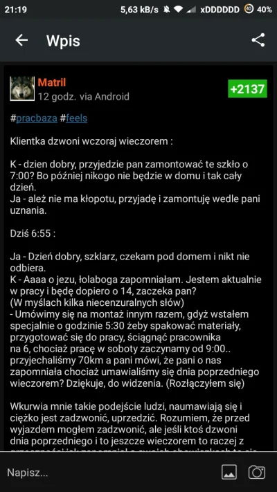 BialekNieMa - @Matril dałem okrągłego plusika ( ͡° ͜ʖ ͡°)