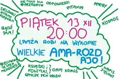 LukaszLamza - Ważne ogłoszenie parafialne. AMA-ROZDAJO robię wielkie. W piątek 13.12 ...