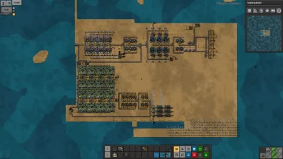 koziolek666 - #factorio z Sea Block na bobach i angelsach dzień czwarty.

Postępy n...