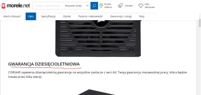 xmtf - źródło: https://www.morele.net/zasilacz-corsair-ax-series-ax850-850w-80-plus-t...