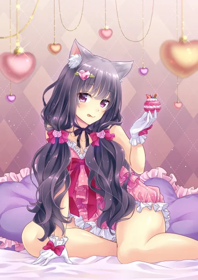 Azur88 - #randomanimeshit #original #catears #longhair #purplehair

Sama słodycz (｡...