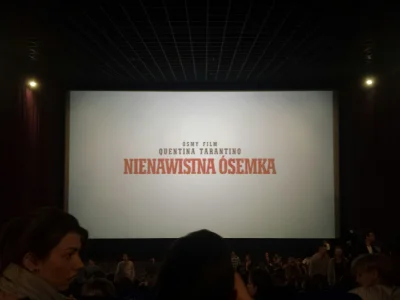 Nodi91 - Nienawistna ósemka - najlepszy film Tarantino.
Potwierdzone info
3h #atencja...