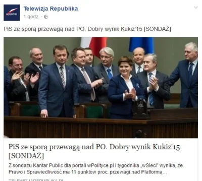 saakaszi - Tv Republika: Z sondażu Kantar Public dla portali wPolityce.pl i tygodnika...