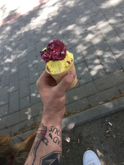 Norbercikk - czesc @kicioch faktycznie lody u Dudka są dobre (｡◕‿‿◕｡) 
#pokazloda #ta...