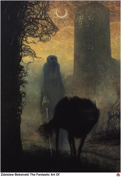 3301 - #beksinski #beksa #creepy #sztuka #malarstwo