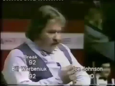 altzheimer - Big Bill Werbeniuk - waga ciężka snookera i jeden z czołowych snookerzys...