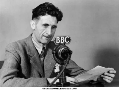 I.....o - George Orwell (czy pan Orwell nie wygląda na tym zdjęciu jak #smutnazaba ? ...