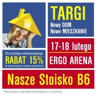 Klink - Hej #trojmiasto wpadacie na targi mieszkaniowe do Ergo Areny w ten weekend?
...