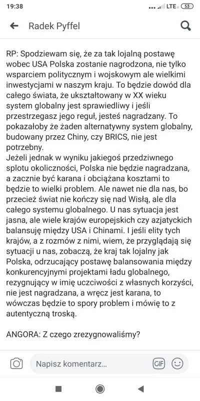 nobrainer - Balansowanie miedzy graczami systemu to pojecie obce polskiej klasie poli...