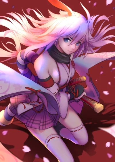 l.....f - #randomanimeshit #benghuaixueyuan #yaezakura #girlsandsword #zakolanowkiani...