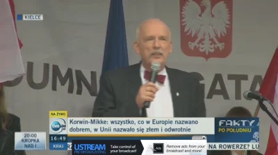 Velati - To uczucie gdy TVN24 transmituje na żywo wiec Korwina w Kielcach... Operacja...