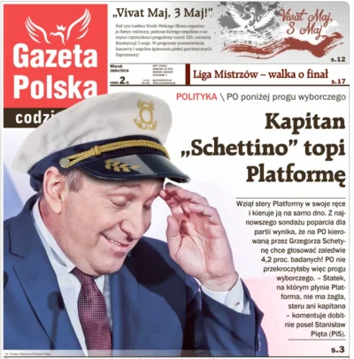 Hahazard - @WujekStaszekKoneserFlaszek: Kapitan Schettino wciąż szuka swego portu. ( ...