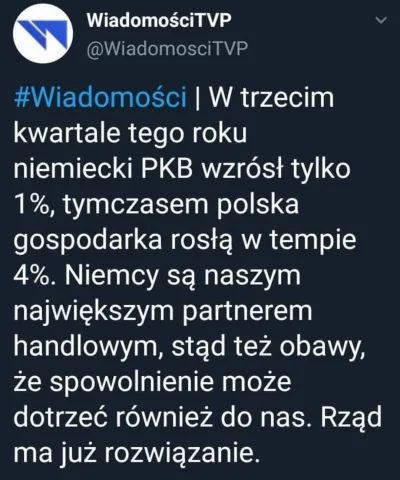 JAn2 - Dane za pierwsze półrocze 2019 r. :
- Niemcy: 45 mld euro nadwyżki
- Dobra z...