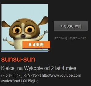 kulmegil - @sunsu-sun <-- ej czemu mnie #blokujo? Smutłem, bo do tej pory nikt mnie n...