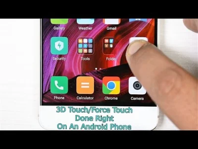Hershel - > 3D Touch w 6s, nadal żaden android tego nie ma

@trapist_e: xiaomi mi5s...