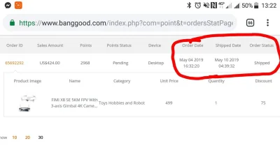 sebekss - @fifi2584: Xiaomi FIMI X8 SE jest za 424$ na Banggood ( ͡° ͜ʖ ͡°) 
i jest ...