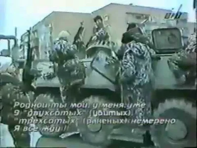 U.....e - @patrzpan: sa nagrania jak Ruscy sa pod ostrzalem Czeczenow i dostaja suges...