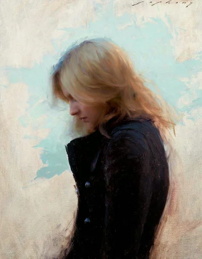 panidoktorodarszeniku - Jeremy Lipking
Chelsey, 2014, olej na płótnie, 51 x 41 cm_
...