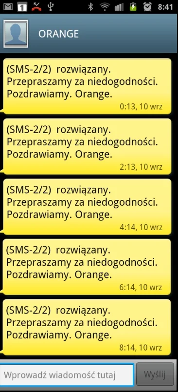 Rzaba - @prawdziwek: Powinieneś zapytać o etat w Orange ;)