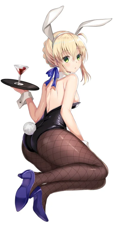 l.....f - #randomanimeshit #fate #fategrandorder #artoriapendragon #saber #bunnysuit ...