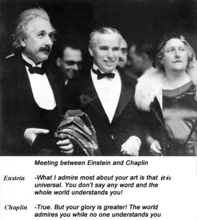 GhostxT - #humor #chaplin #einstein #humorobrazkowy