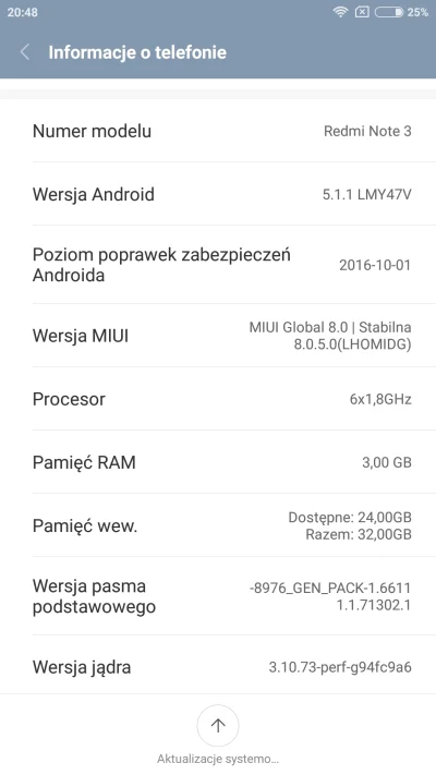 PiotrzWykopu - Dziś odebrałem swojego #redminote3pro. Posiada taki soft. Syfmiui czy ...