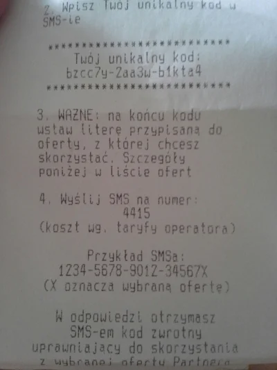 mrokita - Proszę bardzo, kod daje zniżki do różnych restauracji. 
#cebuladeals #biedr...