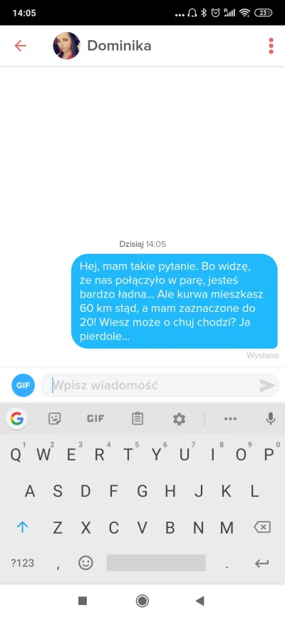 Cadore - Napisałem do jedynej z nich. Może coś wie na ten temat