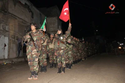 JanLaguna - Rebelianci, którzy będą brać udział w operacji przeciwko Afrin zostali zo...