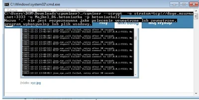 Majkel_86 - jak próbuje odpalić .bat wyskakuje na dosłownie sekundę taki monit