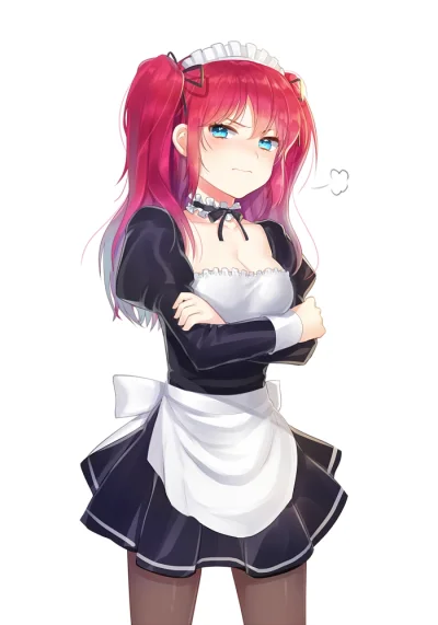 pelekon - #randomanimeshit #maid #tsundere #twintails