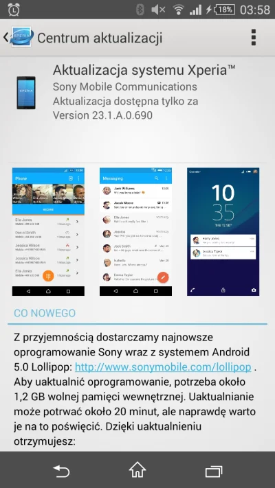 Jutrowuj - #android #sony #Xperia mirusie warto?