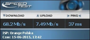 michau15 - Nie taki zły ten VDSL. I to na wsi. Teraz mogę śmiało oglądać 40mb GIFy. W...