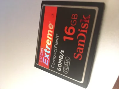 shackup - Mam kartę pamięci CF 16 GB ale aparat pokazuje, że ma tylko 8 GB ¯\\(ツ)\/¯
...