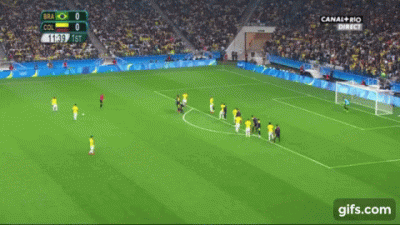 El_Duderino - Neymar z wolnego na 1-0 z Kolumbią w ćwierćfinale IO.
Tutaj lepsza jak...