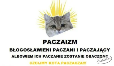 z.....a - @psi-nos: A JA WIERZĘ W PACZAIZM I KOTA PACZACZA!! ( ͡° ͜ʖ ͡°)