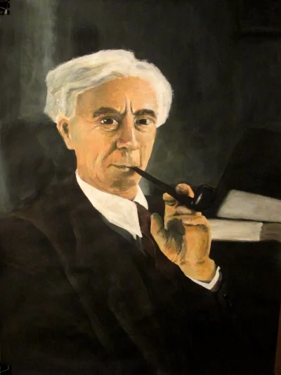 Steo - #wlasnatworczosc #chwalesie 

Pierwszy ukończony portret (Bertrand Russell) ...
