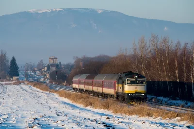 niemiec - 2017.01.28 || Turčianske Teplice || 754 055-2 || "Blatnica" Žilina - Banská...