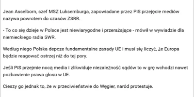 G.....M - #4konserwy #pis: Europa widzi, co odpierdzielacie. 

#neuropa #polityka #ko...