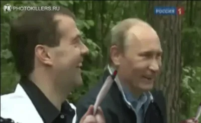 LostHighway - #putin i #miedwiediew jarają #joindota #gif