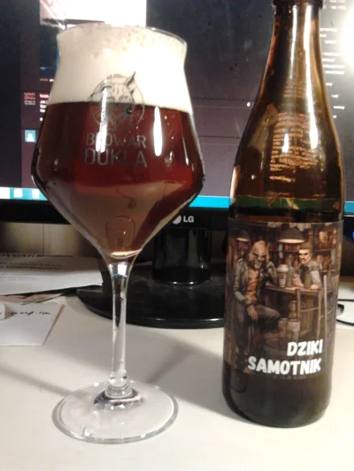 kontra - Dzisiejsza premiera Browaru Dukla - American Amber Ale "Dziki samotnik" 14,5...