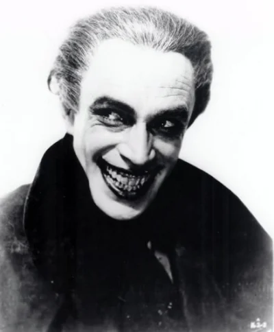 Zdejm_Kapelusz - Oryginalna inspiracja dla Jokera - Conrad Veidt w The Man Who Laughs...