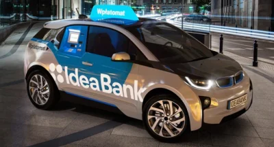 musli_ - mobilny wpłatomt Idea Bank. Podjeżdża pod firmę #wottechnika